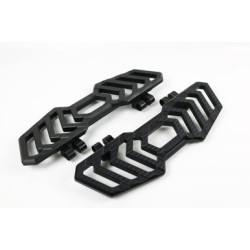 PartzBiz HD K73232 - Kodlin Black Billet Aluminium Floorboards แทร็คบอร์ด 1999+ Harley Touring PartzBiz HD K73232 - Kodlin Black Billet Aluminium Floorboards แทร็คบอร์ด 1999+ Harley Touring