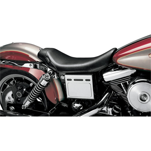 PartzBiz HD: 3455280-LePera Black Smooth Bare Bones Barebones Low Solo Seat 1996-2003 Harley Dyna FXD