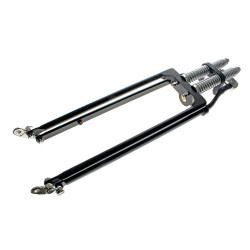 PartzBiz HD M-SF-3004N - DNA 4‚ มากกว่า 26‚” ส่วนหน้า Black Springer Harley Sportster Chopper Softail Dyna
