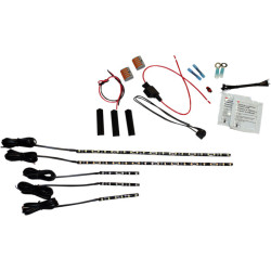 PartzBiz HD M2EK1RED - Custom Dynamics MagicFlex 2 Red Cruiser LED Accent Light Engine Kit Harley | M2EK1-RED PartzBiz HD M2EK1RED - Custom Dynamics MagicFlex 2 Red Cruiser LED Accent Light Engine Kit Harley | M2EK1-RED