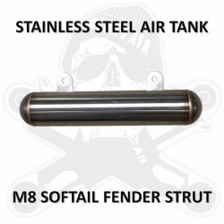 PartzBiz HD M8SFST - Dirty Air Softail Fender Strut ถังสแตนเลสด้านหลัง Harley M-Eight M8