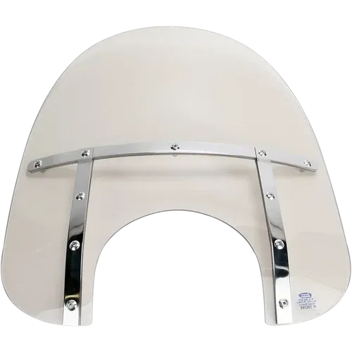 PartzBiz HD: 3480886-Memphis Shades Fats Windshield 19” Solar 9” Headlight Cutout Chrome Strap Harley PartzBiz HD: 3480886-Memphis Shades Fats Windshield 19” Solar 9” Headlight Cutout Chrome Strap Harley