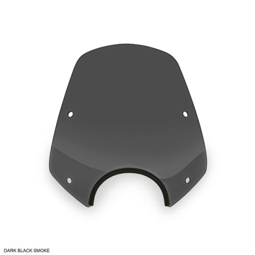 PartzBiz HD: 3467221-Memphis Shades 13” Solar Del Rey Sportshield Wind Shield Harley Indian Street