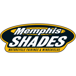 PartzBiz HD MEP6460 - Memphis Shades 21‚” กระจกบังลมพลาสติกใสทดแทน 1990-2017 Harley Softail