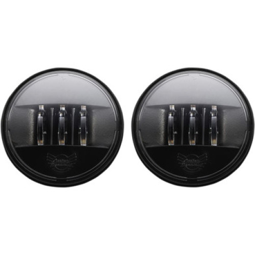 PartzBiz HD: -Custom Dynamics PB-45-B Black 4.5" ProBEAM Pro Beam Passing Lamps Harley