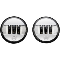 PartzBiz HD PB-45-C - Custom Dynamics PB-45-C Chrome 4.5 ” ProBEAM Pro Beam Passing Lamps Harley