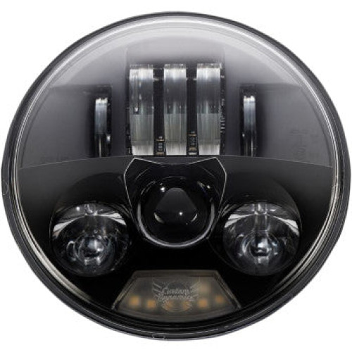 PartzBiz HD: -Custom Dynamics PB-575-B True Black ProBEAM 5 3/4" LED Headlight Harley