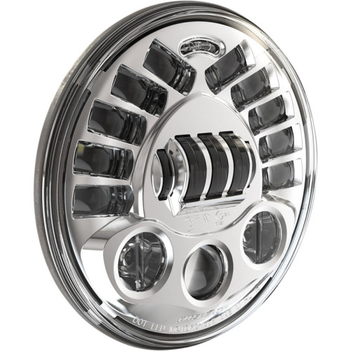 PartzBiz HD: -Custom Dynamics ProBeam Chrome Adaptive 2 5.75" Headlamp Harley FLH 14-20 2001-2133 20012133 PB-575A-C  FXD  FLTCU FLHX FLHR FLTR FLHT FLTRX electra road street glide ultra light 