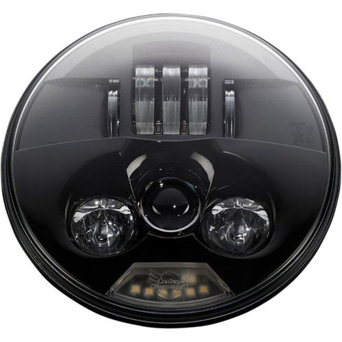 PartzBiz HD: -Custom Dynamics PB-7-B True Black ProBEAM 7" LED Headlight Headlamp Harley