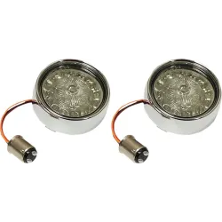 PartzBiz HD PB-BB-RR-1157CR - Custom Dynamics ProBeam PB-BB-RR-1157 Bullet Chrome Bezel Red Turn Signal Insert PB-BB-RR-1157-CR 2020-1595 20201595 best for indicator performance wuality oem replacement lens PartzBiz HD PB-BB-RR-1157CR - Custom Dynamics ProBeam PB-BB-RR-1157 Bullet Chrome Bezel Red Turn Signal Insert PB-BB-RR-1157-CR 2020-1595 20201595 best for indicator performance wuality oem replacement lens