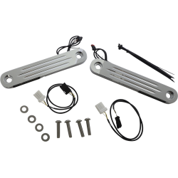 PartzBiz HD PB-DS2-14-C - Custom Dynamics Chrome ProBEAM Dynamic Strips V2 Front Turn Signals Harley Touring 96-Up PartzBiz HD PB-DS2-14-C - Custom Dynamics Chrome ProBEAM Dynamic Strips V2 Front Turn Signals Harley Touring 96-Up
