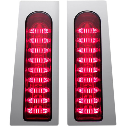 PartzBiz HD: -Custom Dynamics PB-FILL-S-C ProBEAM Fillerz Saddlebag LED Lights Harley FL 14-22