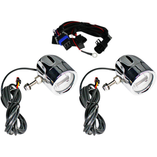 PartzBiz HD: -Custom Dynamics ProBeam Chrome LED Halo Fog Lamps Indian Cruiser 14-19 CD-PB-FOG-IND-C 2001-2206 20012206 FLTCU FLHX FLHR FLTR FLHT FLTRX electra road street glide ultra light PartzBiz HD: -Custom Dynamics ProBeam Chrome LED Halo Fog Lamps Indian Cruiser 14-19 CD-PB-FOG-IND-C 2001-2206 20012206 FLTCU FLHX FLHR FLTR FLHT FLTRX electra road street glide ultra light