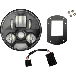 PartzBiz HD PB-LRST-B - CD ProBeam 5.75 ” ชุดไฟหน้า Low Rider ST สีดำสำหรับ Harley 22-23 Low Rider | PB-LRST-B PartzBiz HD PB-LRST-B - CD ProBeam 5.75 ” ชุดไฟหน้า Low Rider ST สีดำสำหรับ Harley 22-23 Low Rider | PB-LRST-B