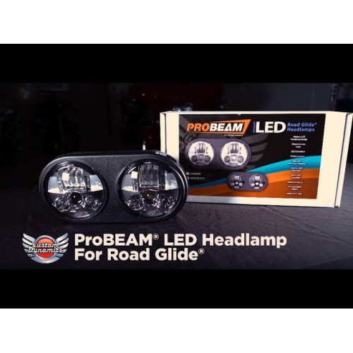 PartzBiz HD: -Custom Dynamics ProBeam Black Adaptive 2 LED Headlamp Harley FLTR 98-13 FXD PB-RG13A-B 2001-2134 20012134 FLTCU FLHX FLHR FLTR FLHT FLTRX electra road street glide ultra light PartzBiz HD: -Custom Dynamics ProBeam Black Adaptive 2 LED Headlamp Harley FLTR 98-13 FXD PB-RG13A-B 2001-2134 20012134 FLTCU FLHX FLHR FLTR FLHT FLTRX electra road street glide ultra light