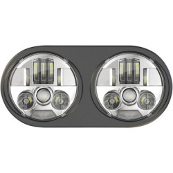 PartzBiz HD PB-RG13A-C - Custom Dynamics ProBeam Chrome Adaptive 2 LED Headlamp Harley FLTR 98-13 FXD PB-RG13A-c 2001-2135 20012135 FLTCU FLHX FLHR FLTR FLHT FLTRX electra road street glide ultra light PartzBiz HD PB-RG13A-C - Custom Dynamics ProBeam Chrome Adaptive 2 LED Headlamp Harley FLTR 98-13 FXD PB-RG13A-c 2001-2135 20012135 FLTCU FLHX FLHR FLTR FLHT FLTRX electra road street glide ultra light