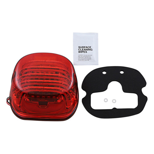 PartzBiz HD: -Custom Dynamics ProBeam Low Profile LED Red Taillight Bottom Window Harley 99-20
