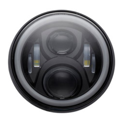 PartzBiz HD PG-7-14-B - Custom Dynamics Black ProGlow 7" LED Headlight w/ Color Halo Harley 84-20 PartzBiz HD PG-7-14-B - Custom Dynamics Black ProGlow 7" LED Headlight w/ Color Halo Harley 84-20