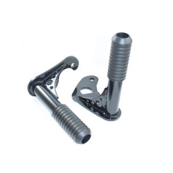 PartzBiz HD PPFS18 - Crash Bar Engine Guard Bung King M8 Softail Crash Bar ผู้โดยสาร Peg Frame Slider สำหรับ Harley Davidson
