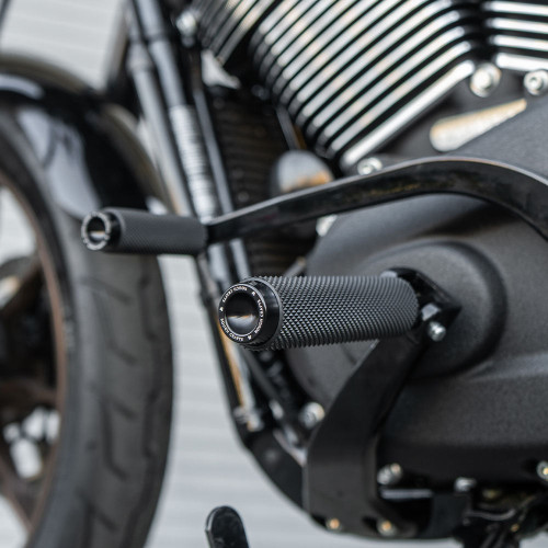 PartzBiz HD: 3486020-Arlen Ness Rough Craft Footpegs Male Black Pair Passenger Harley Softail 18+ PartzBiz HD: 3486020-Arlen Ness Rough Craft Footpegs Male Black Pair Passenger Harley Softail 18+