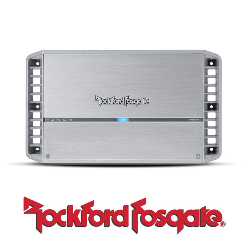 PartzBiz HD: 4405104-Rockford Fosgate PM500X2 Punch Marine 500 Watt 2-Channel Amplifier