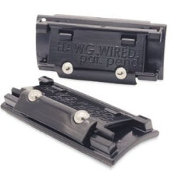 PartzBiz HD SG5252 - Hawg สายเหล็กตาข่ายลำโพงด้านหน้าย่างสไตล์แบน Harley Touring Batwing FLHT