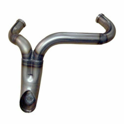 PartzBiz HD TC-1200 - Twisted Choppers Hookah 2 into 1 Header Exhaust Drag Pipe 86-03 Harley Sportster PartzBiz HD TC-1200 - Twisted Choppers Hookah 2 into 1 Header Exhaust Drag Pipe 86-03 Harley Sportster