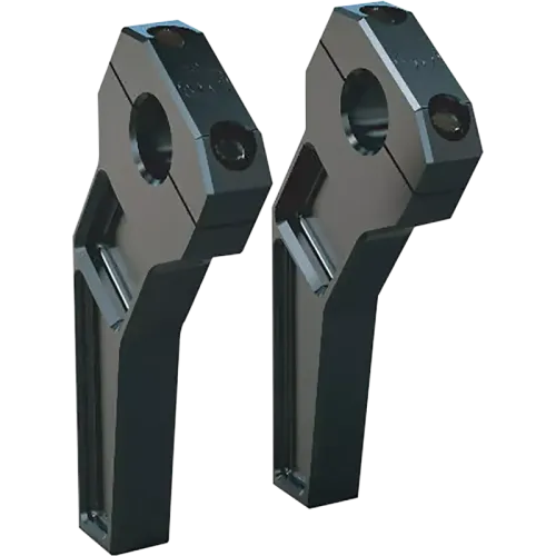 PartzBiz HD: 3483883-Todd’s Cycle Black 6” Rise Pullback Handlebar Riser Kit 1-1/8” Clamping Harley