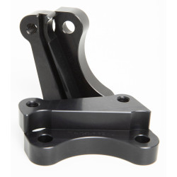 PartzBiz HD TM-1040BK - Trask 13‚” คาลิปเปอร์เมาท์อลูมิเนียมสีดำด้านขวาแต่ละ Harley Touring 14-22