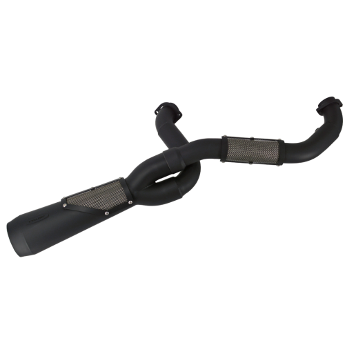 PartzBiz HD: 3482709-Trask Big Sexy Raw 2-into-1 High Performance Exhaust System Harley Touring 07-16