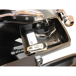 PartzBiz HD TS114HD-R - HardBagger Top Shelf Right Saddlebag Tray Organizer 2014-2020 Harley Touring