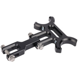 PartzBiz HD TSC-2215 - Thrashin Speedometer Holeshot Gauge Relocation Bracket อลูมิเนียมสีดำ Harley PartzBiz HD TSC-2215 - Thrashin Speedometer Holeshot Gauge Relocation Bracket อลูมิเนียมสีดำ Harley