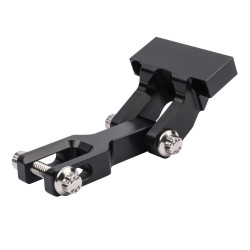 PartzBiz HD TSC-2216 - Thrashin OG Riser Speedometer Gauge Relocation Bracket อลูมิเนียมสีดำ Harley PartzBiz HD TSC-2216 - Thrashin OG Riser Speedometer Gauge Relocation Bracket อลูมิเนียมสีดำ Harley