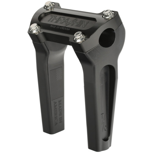 PartzBiz HD: 3492513-Thrashin’ OG Risers 6” Black Aluminum Pair Top Clamp 1” Harley Softail 18-21 PartzBiz HD: 3492513-Thrashin’ OG Risers 6” Black Aluminum Pair Top Clamp 1” Harley Softail 18-21
