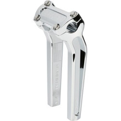 PartzBiz HD TSC-9500-1 - Thrashin‚' OG Risers 9.5‚” Black Gauge Cut แคลมป์บน 1‚” Harley Softail 18-21
