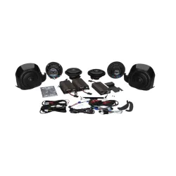 PartzBiz HD WBA WHOLEHOG - Hogtunes Wild Boar Whole Hog 900 วัตต์ แอมป์ 6 ลำโพง ชุดเครื่องเสียง Harley Touring 14+