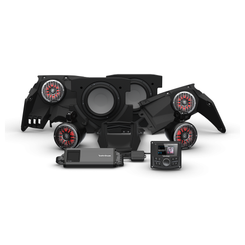 PartzBiz HD: 3485868-Rockford Fosgate Stage 5 Gen3 Audio Speakers System Plug-n-Play BT Can-Am 17-22 PartzBiz HD: 3485868-Rockford Fosgate Stage 5 Gen3 Audio Speakers System Plug-n-Play BT Can-Am 17-22