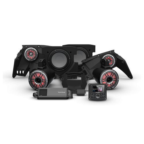 PartzBiz HD: 3485870-Rockford Fosgate Stage 6 Gen3 Audio Speakers System Plug-n-Play BT Can-Am 17-22 PartzBiz HD: 3485870-Rockford Fosgate Stage 6 Gen3 Audio Speakers System Plug-n-Play BT Can-Am 17-22