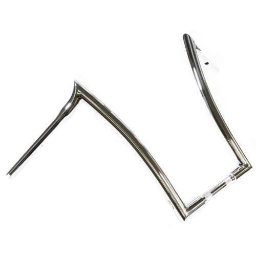 PartzBiz HD: 3487274-Factory 47 Maddogger Apes Handlebars 18” 1.25” Chrome Harley Road King Softail