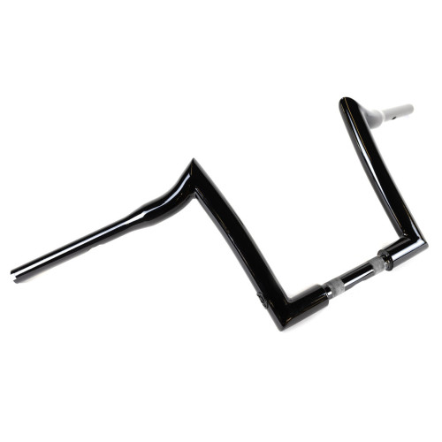 PartzBiz HD: 3487223-Factory 47 Classic 47 Ape Hanger Handlebars 10” 1-1/4” Black Harley Softail Dyna