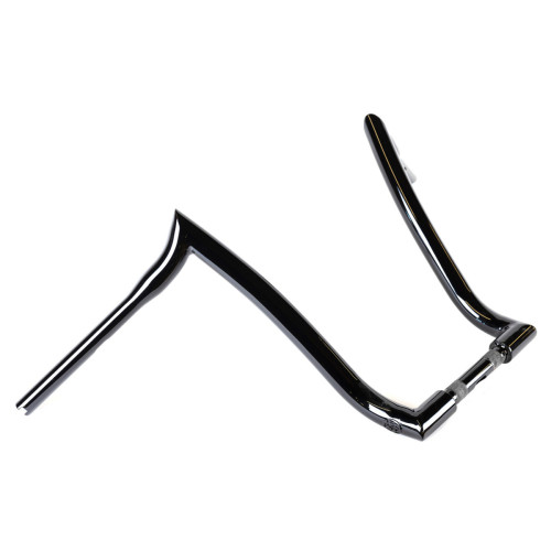 PartzBiz HD: 3487288-Factory 47 Nomad Ape Hanger Handlebars 1.5 16” Gloss Black Harley Softail