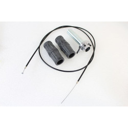 PartzBiz HD VT36-0485 - 1/4" Turn Throttle Kit for 1" Handlebars w/ 60" Cable Harley & Custom Chopper PartzBiz HD VT36-0485 - 1/4" Turn Throttle Kit for 1" Handlebars w/ 60" Cable Harley & Custom Chopper