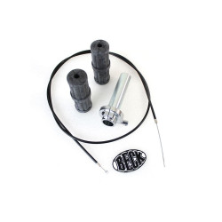 PartzBiz HD VT35-0892 - 1/4" Turn Throttle Kit for 1" Handlebars w/ 60" Cable Harley FL XL FX 76-96 PartzBiz HD VT35-0892 - 1/4" Turn Throttle Kit for 1" Handlebars w/ 60" Cable Harley FL XL FX 76-96
