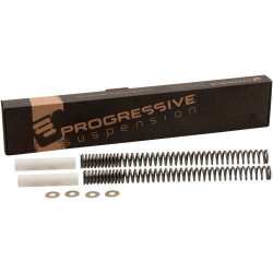 PartzBiz HD PR11-1536 - Progressive Heavy Duty Front Fork Springs Kit for Harley Touring Softail & Dyna | 11-1536