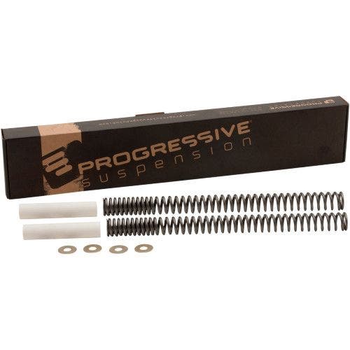 PartzBiz HD: 4425288-Progressive Heavy Duty Front Fork Springs Kit for Harley Touring Softail & Dyna | 11-1536 PartzBiz HD: 4425288-Progressive Heavy Duty Front Fork Springs Kit for Harley Touring Softail & Dyna | 11-1536