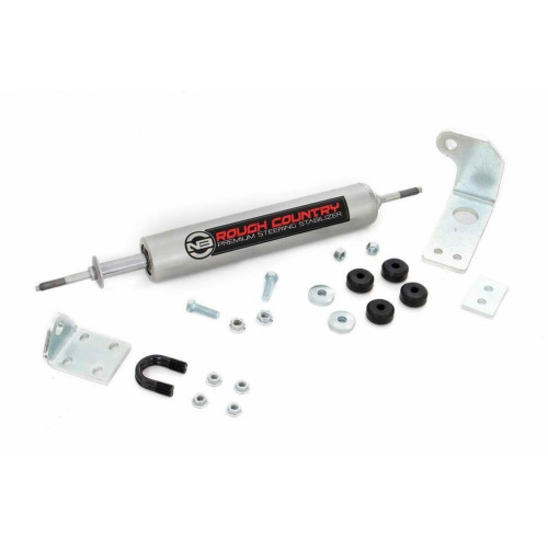 PartzBiz HD: 4425305-1997-2003 Ford F-150 4WD Rough Country N3 ระบบกันโคลงพวงมาลัย ยก 0”-5” 8734330 อัพเกรดใหม่ที่ดีที่สุด แรงกระแทก XL XLT Lariat King ฟาร์มปศุสัตว์ 4x4 ออฟโร้ด