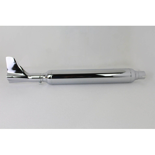 PartzBiz HD: 4425277-24 ” Cigar Style Chrome Slip On Muffler พร้อมปลายหาง Bronx Harley FL 41-57 PartzBiz HD: 4425277-24 ” Cigar Style Chrome Slip On Muffler พร้อมปลายหาง Bronx Harley FL 41-57