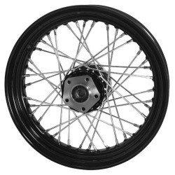 PartzBiz HD MU51671 - 40 Spoke 16" Black Rear Wheel 16x3 Harley Sportster Dyna FXR Softail 79-99 PartzBiz HD MU51671 - 40 Spoke 16" Black Rear Wheel 16x3 Harley Sportster Dyna FXR Softail 79-99