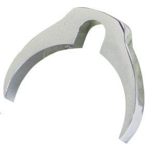 PartzBiz HD: 4425249-41Mm Fork Tube Mounted Brake Line Clamp Polished Harley & Custom PartzBiz HD: 4425249-41Mm Fork Tube Mounted Brake Line Clamp Polished Harley & Custom