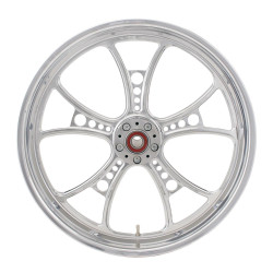PartzBiz HD MS23390238 - DNA Chrome Front Mammoth 52 Spoke 23x3.50 Wheel 06 - 07 FXDWG PartzBiz HD MS23390238 - DNA Chrome Front Mammoth 52 Spoke 23x3.50 Wheel 06 - 07 FXDWG